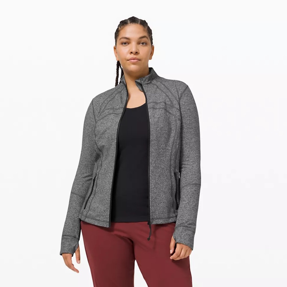 Lululemon Define Jacket: Heathered Black